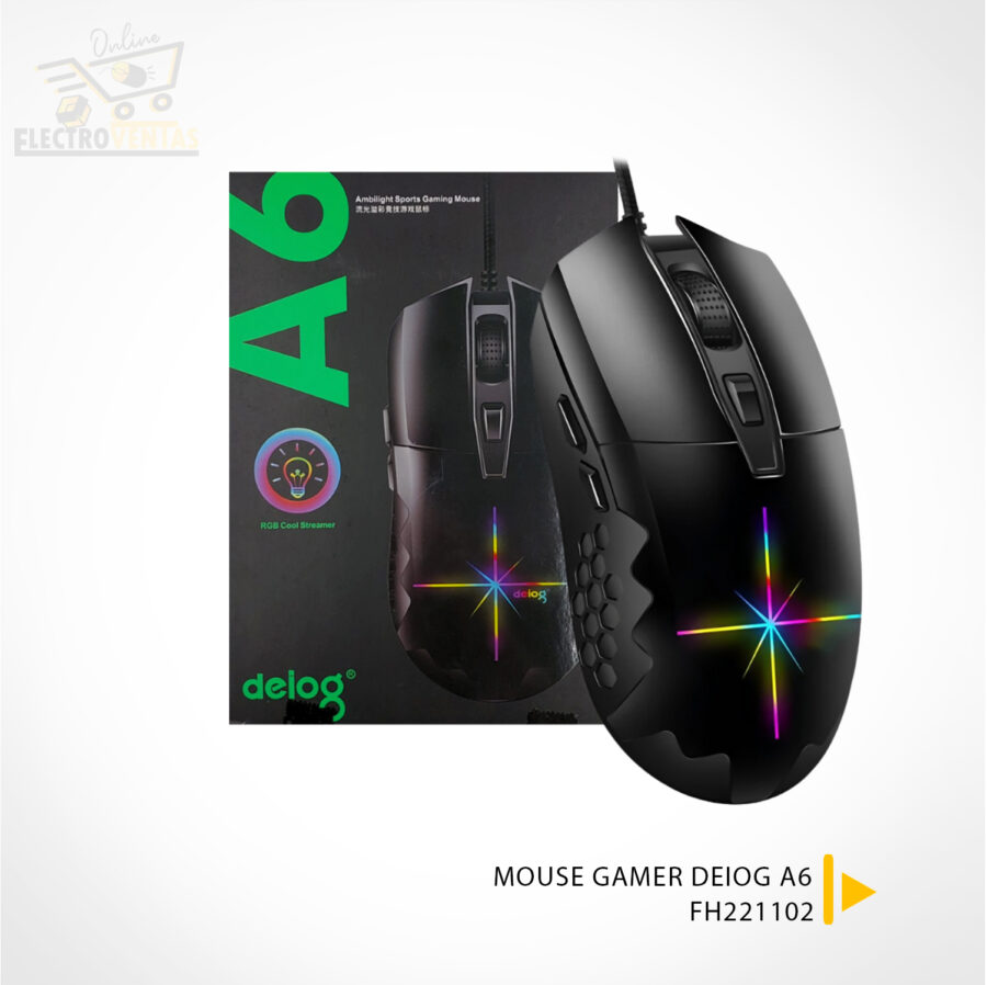 (OFERTA) "FH221102" MOUSE GAMER DEIOG A6