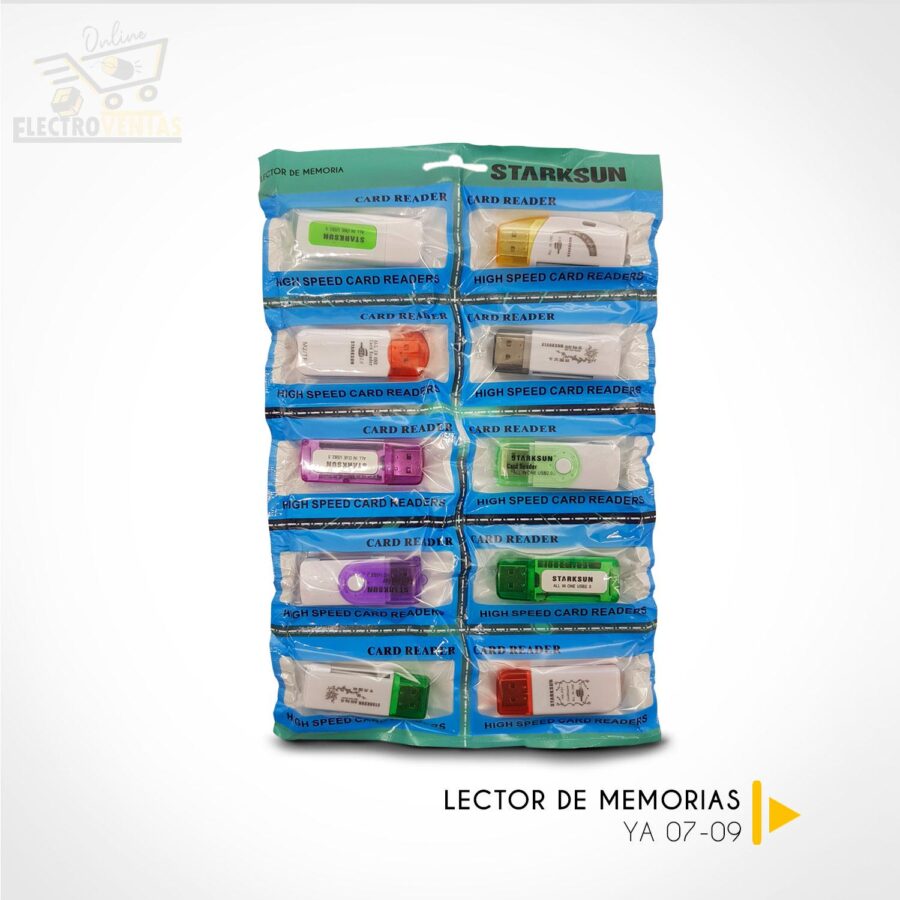 "YA07-09" LECTOR DE MEMORIA DE 4 ENTRADAS LÁMINA X10.