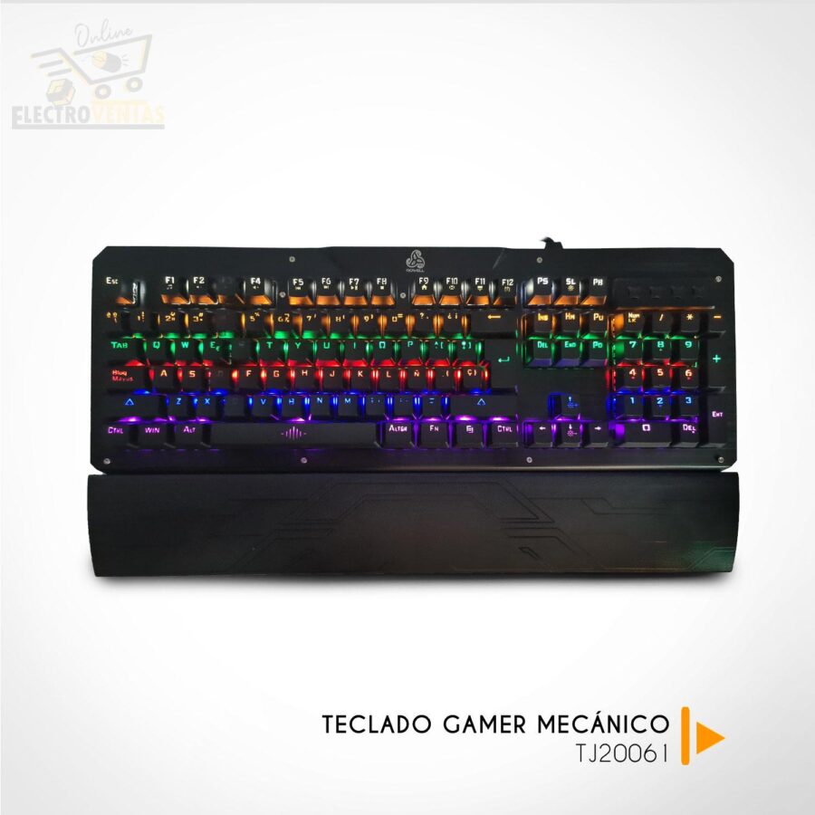 "TJ20061" TECLADO GAMER MECÁNICO ROWELL 2600 - Imagen 2