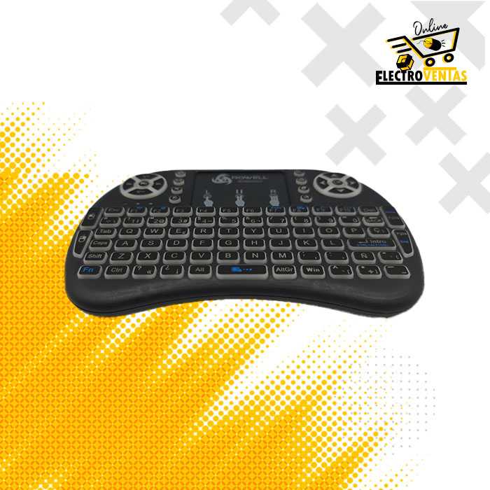 (OFERTA) "MI 32-05" MINI KEYBOARD ROWELL INALAMBRICO C/LUZ20-01 - Imagen 3