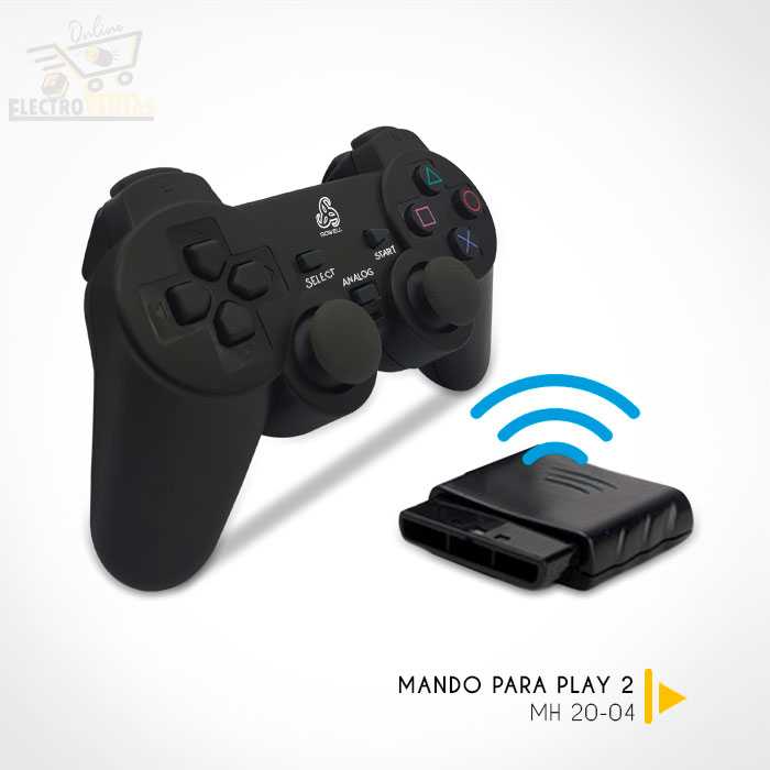 MH 20-04” MANDO ROWELL P/PLAY 2 INALÁMBRICO. – VENTAS POR MAYOR BOLIVIA