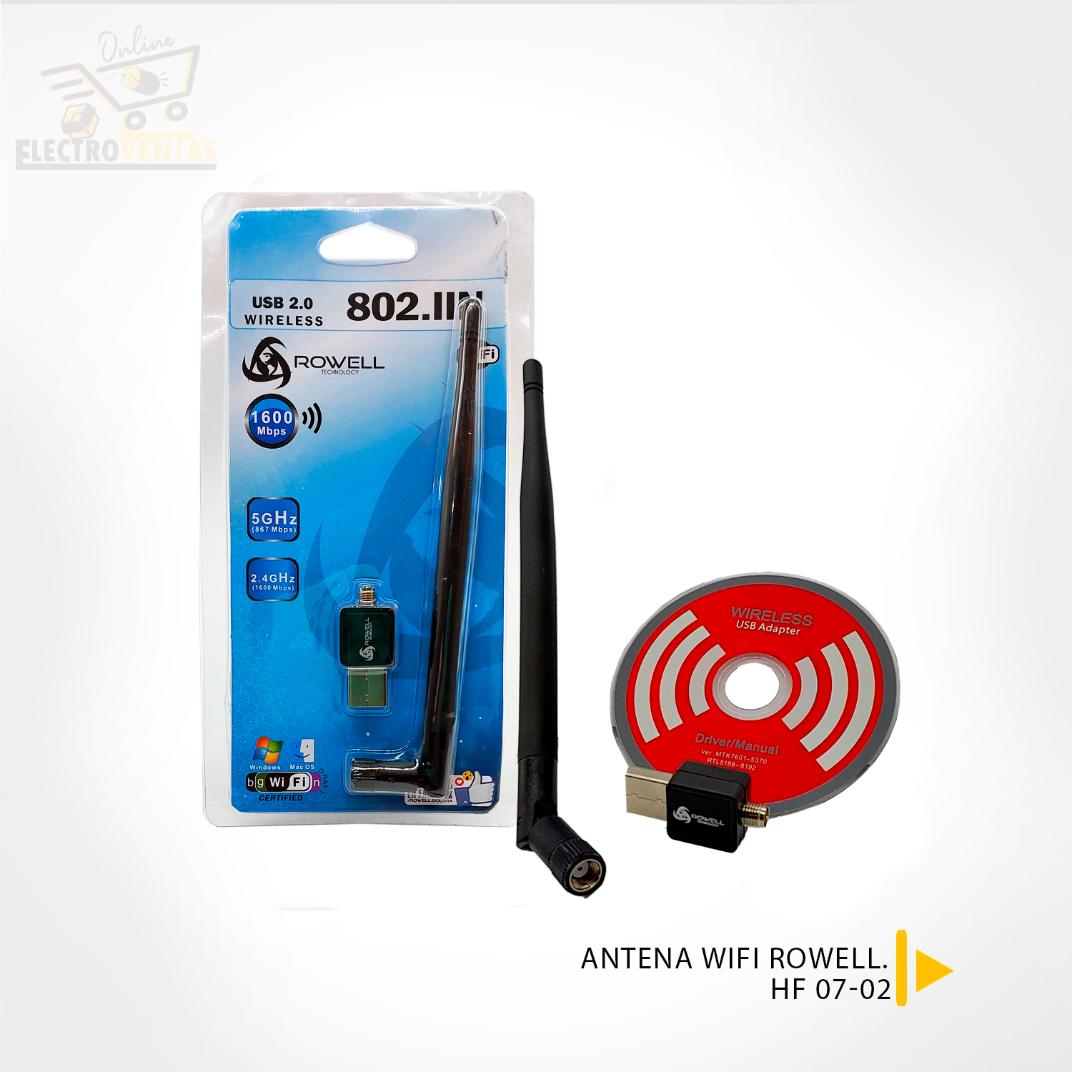 Adaptador #Antena #Wifi #USB Para - Pop Store Cochabamba