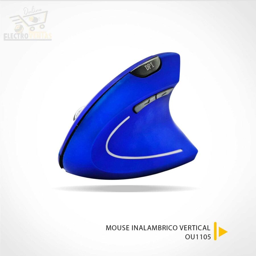 "OU1105" MOUSE INALAMBRICO VERTICAL V7 ROWELL. - Imagen 3