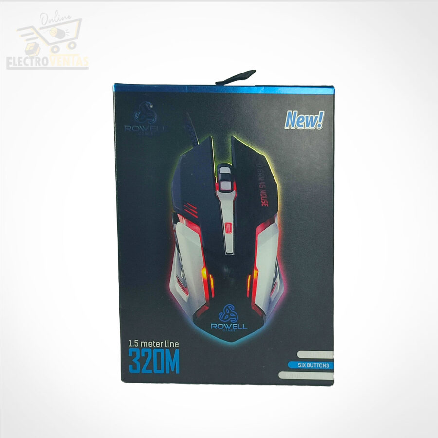 (OFERTA) "MI25-08" MOUSE GAMER ROWELL 320M - Imagen 7