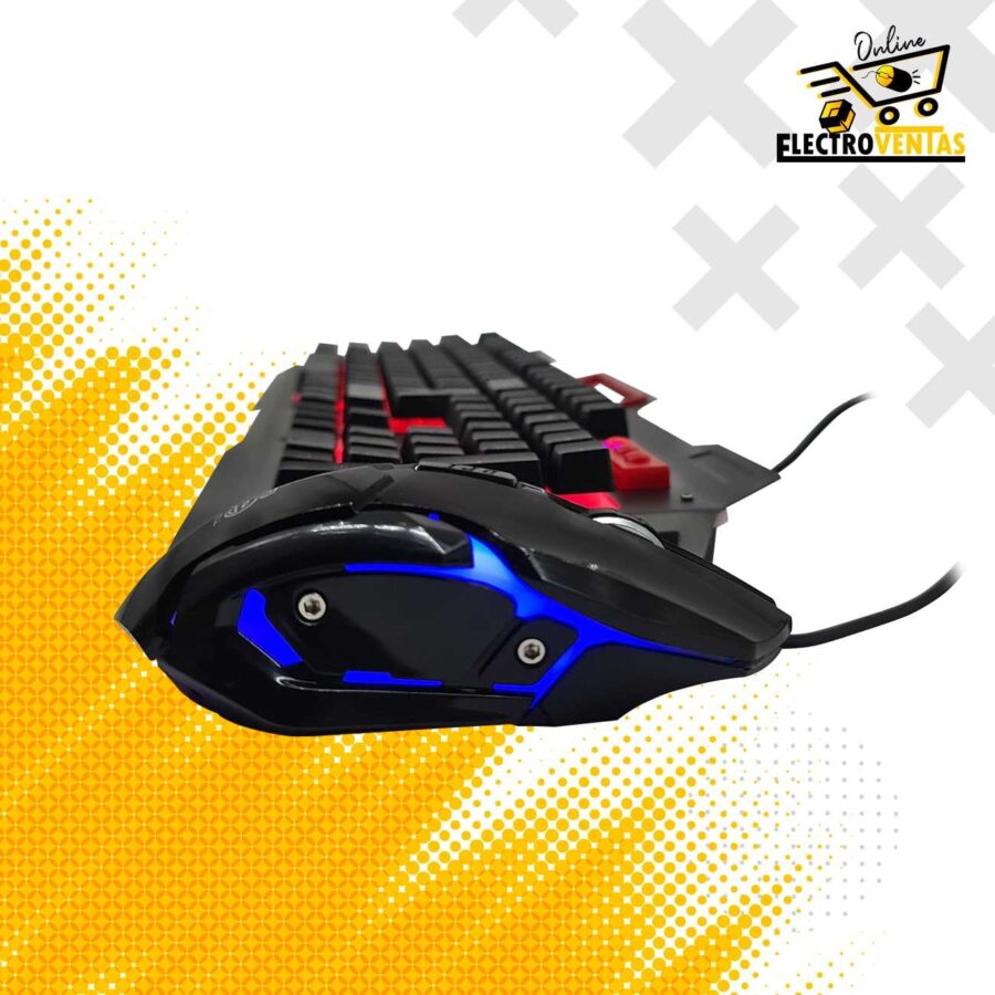 "TJ1104A" TECLADO COMBO GAMER ROWELL RW-K38 - Imagen 4