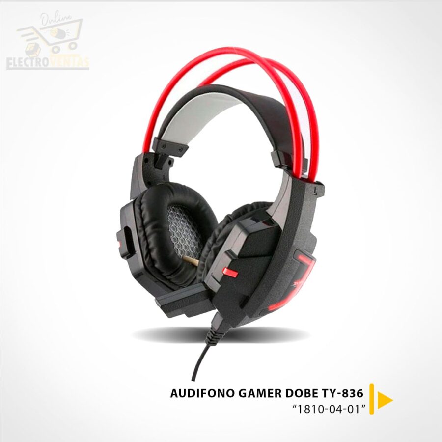 (OFERTA) "1810-04-01" AUDIFONO GAMER DOBE TY-836. - Imagen 2