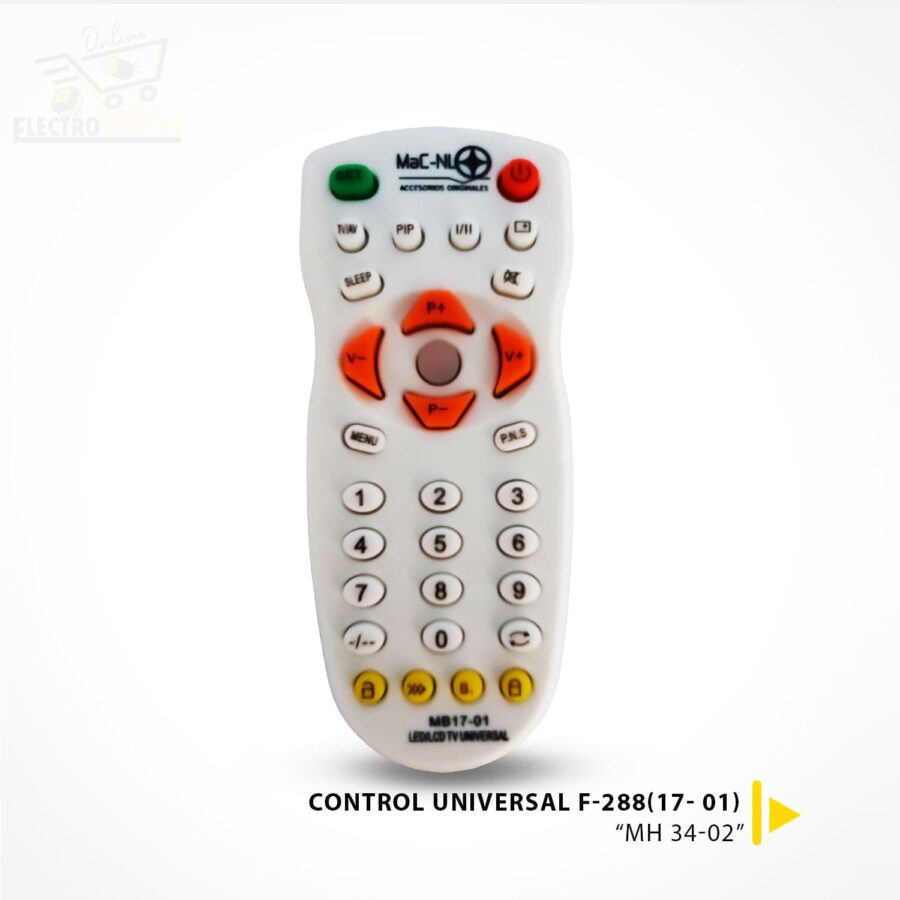 “MH34-02” CONTROL UNIVERSAL MB17-01 - Imagen 2
