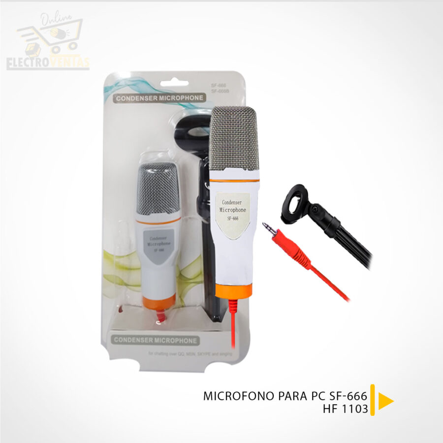 (OFERTA) "HF1103" MICROFONO PARA PC SF-666
