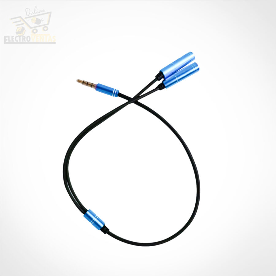 "SU210604" CABLE JACK A 2 PUERTOS AUDIO Y MICROFONO. - Imagen 4