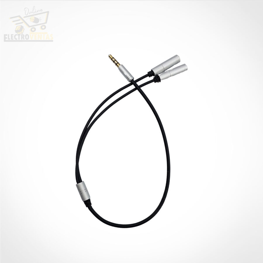"SU210604" CABLE JACK A 2 PUERTOS AUDIO Y MICROFONO. - Imagen 2