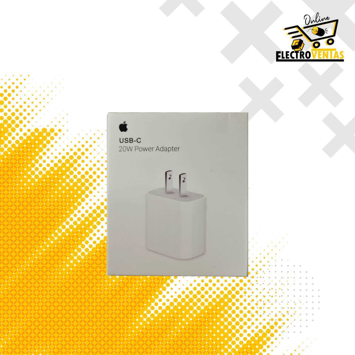 (OFERTA) "AO 210601" CABEZA DE CARGADOR PARA IPHONE 20W - Imagen 2
