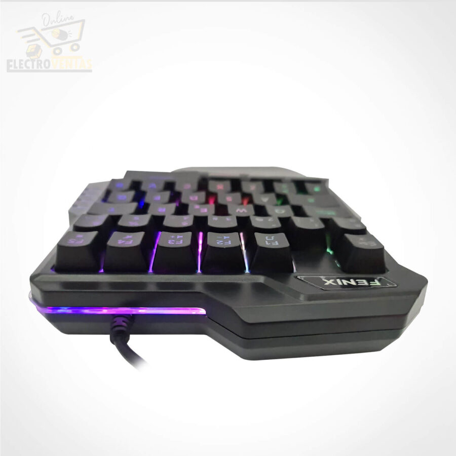 (OFERTA) "JL200907" TECLADO DE UNA MANO GAMER FENIX JL907 WOLF - Imagen 4