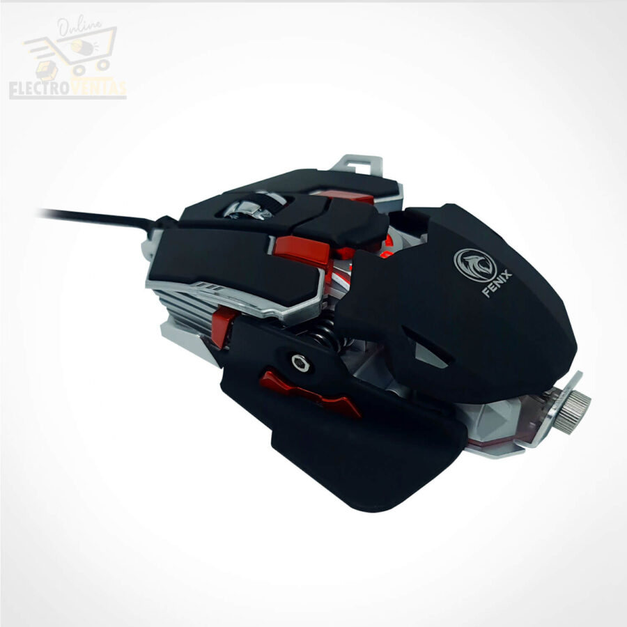 "JL200908" MOUSE GAMER FENIX MECANICO GAME STAR JL908 - Imagen 4