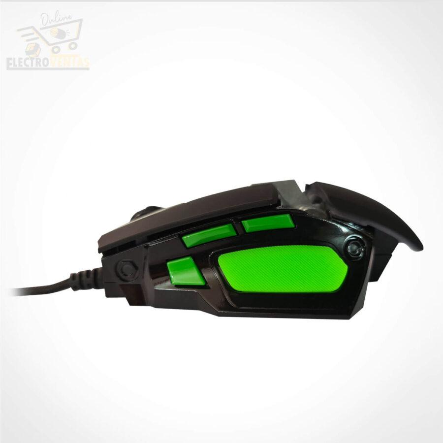 "JL200909" MOUSE GAMER ERGONOMICO FENIX JL909 TITAN GAMING - Imagen 5