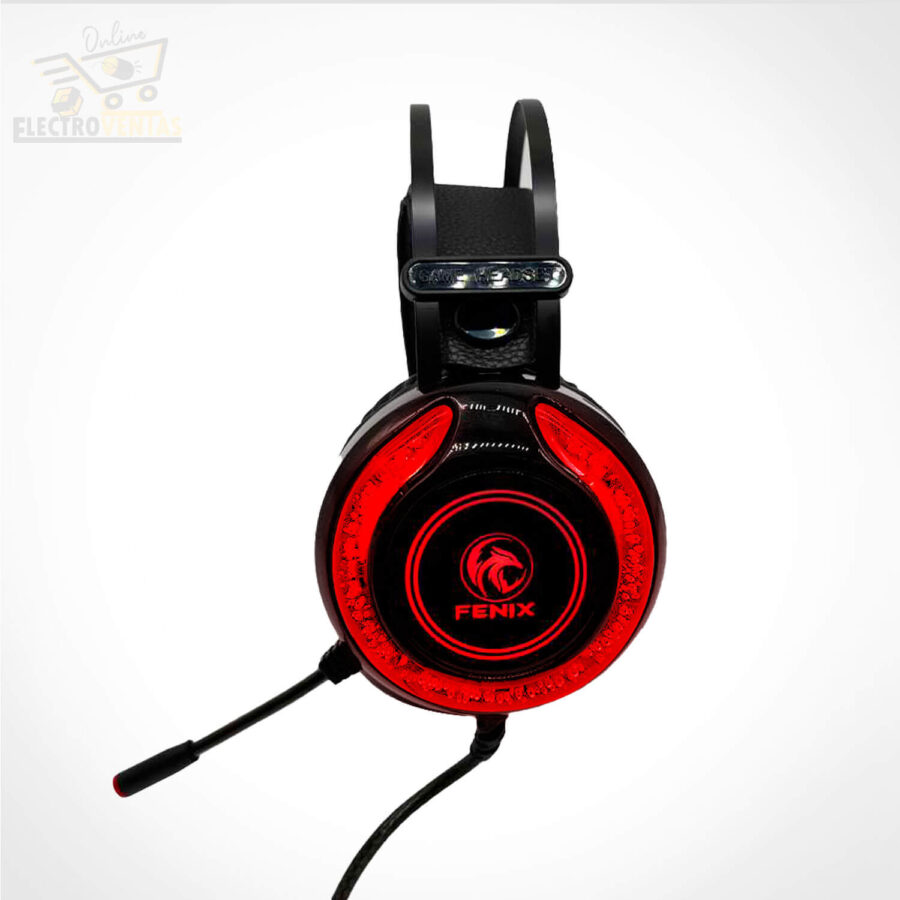 "JL200920" AUDIFONO GAMER LED FENIX JL920 DARK - Imagen 3