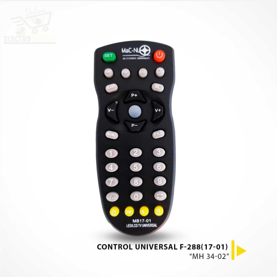 “MH34-02” CONTROL UNIVERSAL MB17-01 - Imagen 3
