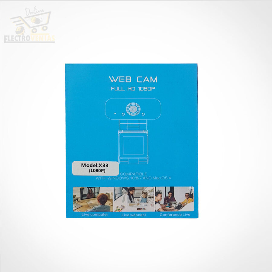 (OFERTA) “HW200607” CAMARA WEB X33 FULL HD 1080P - Imagen 6