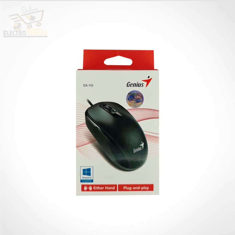 (OFERTA) "MI25-03" MOUSE CON CABLE GENIUS DX-110 - Imagen 4