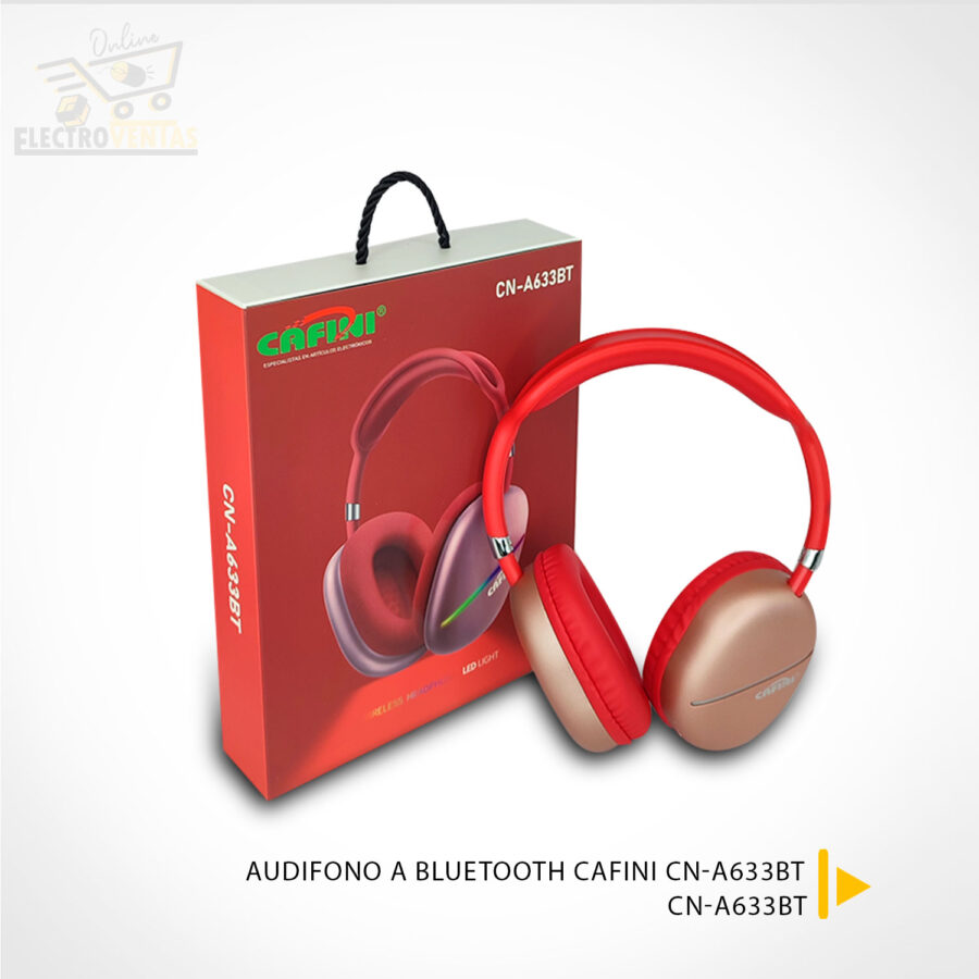 "CN-A633BT"  AUDIFONO A BLUETOOTH CAFINI CN-A633BT