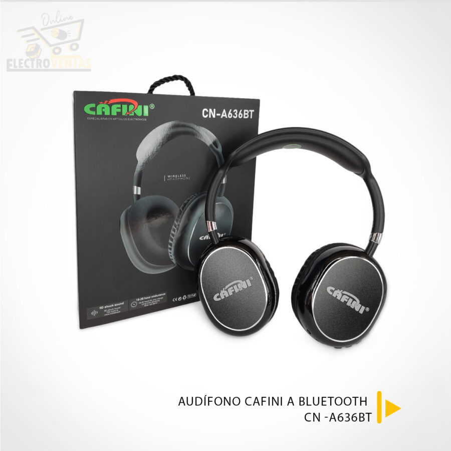 "CN-A636BT"  AUDIFONO A BLUETOOTH CAFINI CN-A636BT