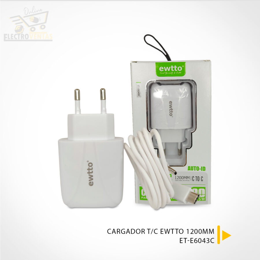 "ET-E6043C" CARGADOR T/C EWTTO 1200MM  ET-E6043C