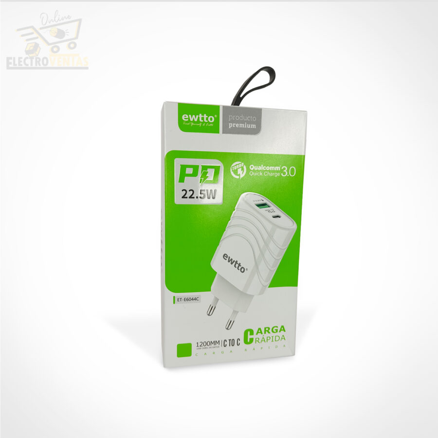 (OFERTA) "ET-E6044C" CARGADOR EWTTO 3.0 ET-E6044C - Imagen 6