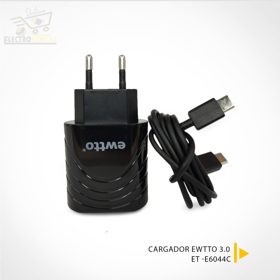 (OFERTA) "ET-E6044C" CARGADOR EWTTO 3.0 ET-E6044C - Imagen 2