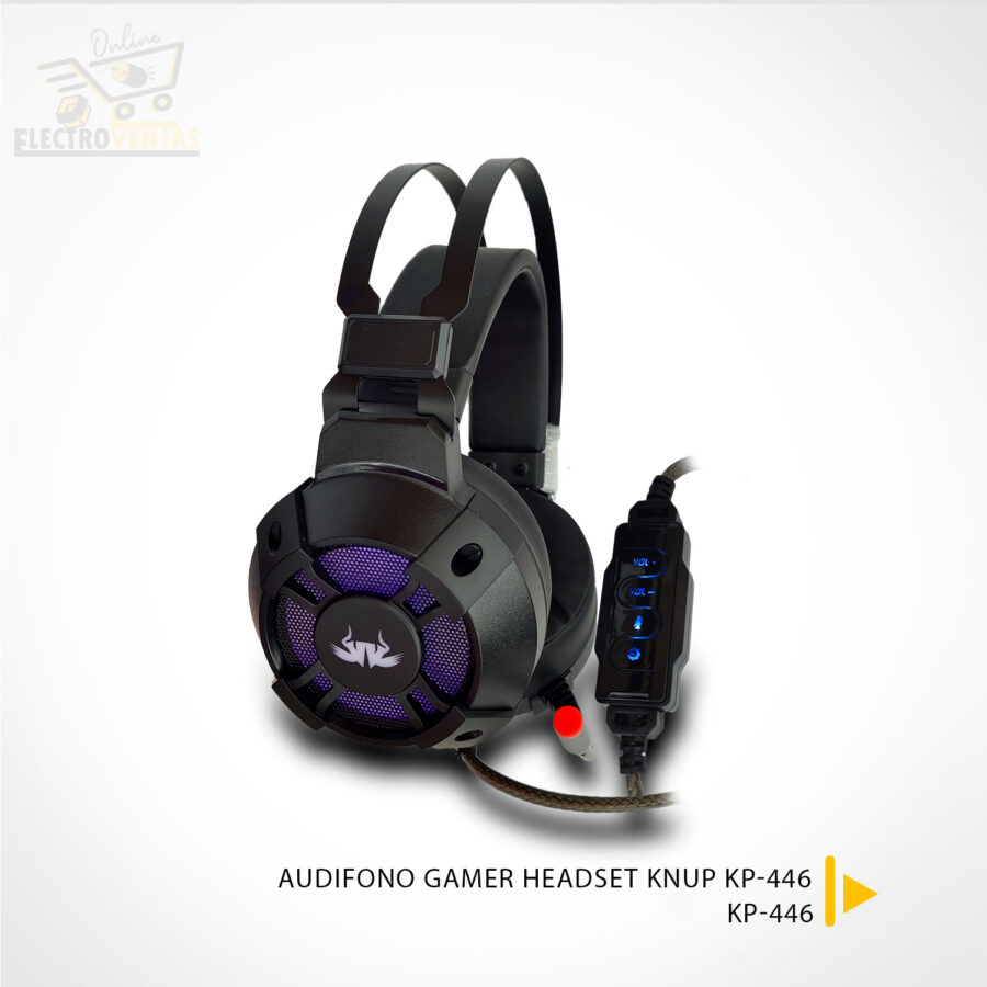 (OFERTA) "KP-446" AUDIFONO GAMER HEADSET KNUP KP-446 - Imagen 2