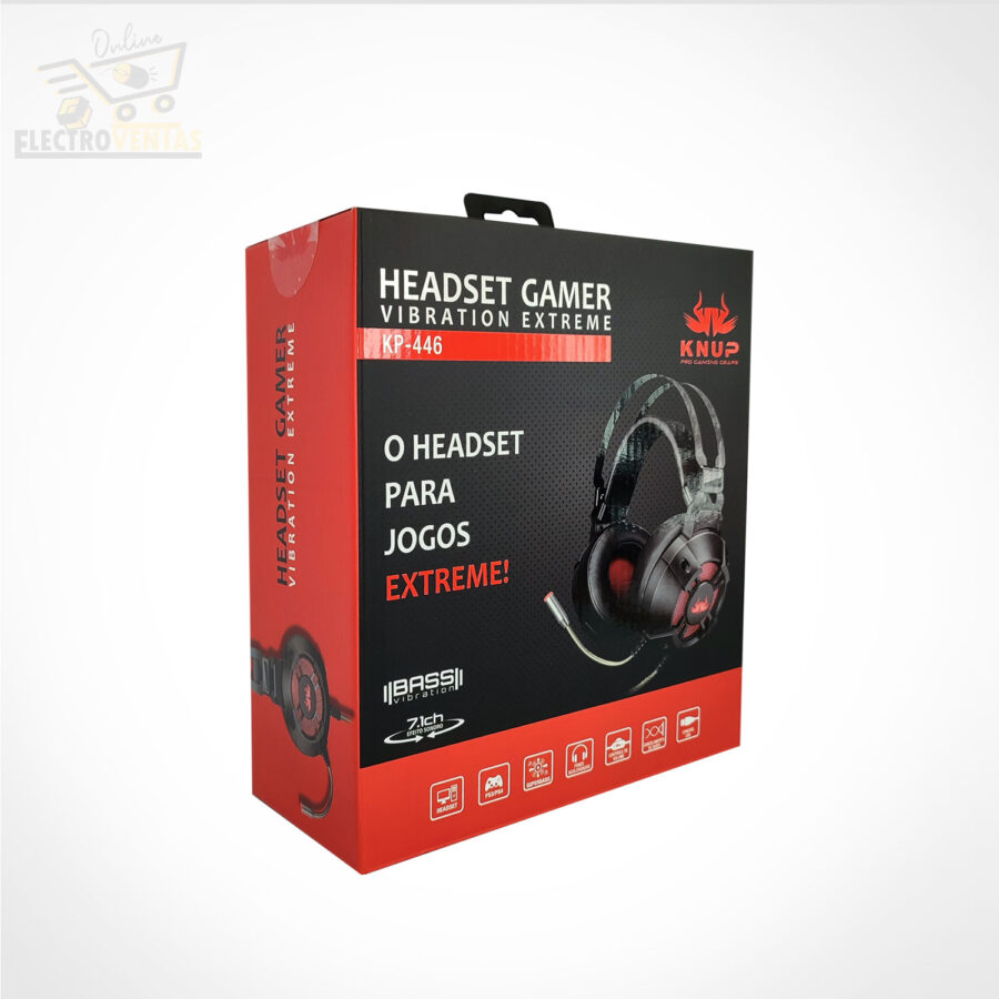 (OFERTA) "KP-446" AUDIFONO GAMER HEADSET KNUP KP-446 - Imagen 6