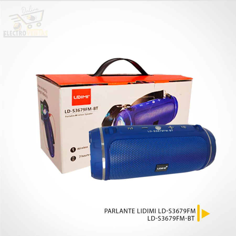 (OFERTA) "LDS3679FM-BT" PARLANTE LIDIMI LD-S3679FM-BT