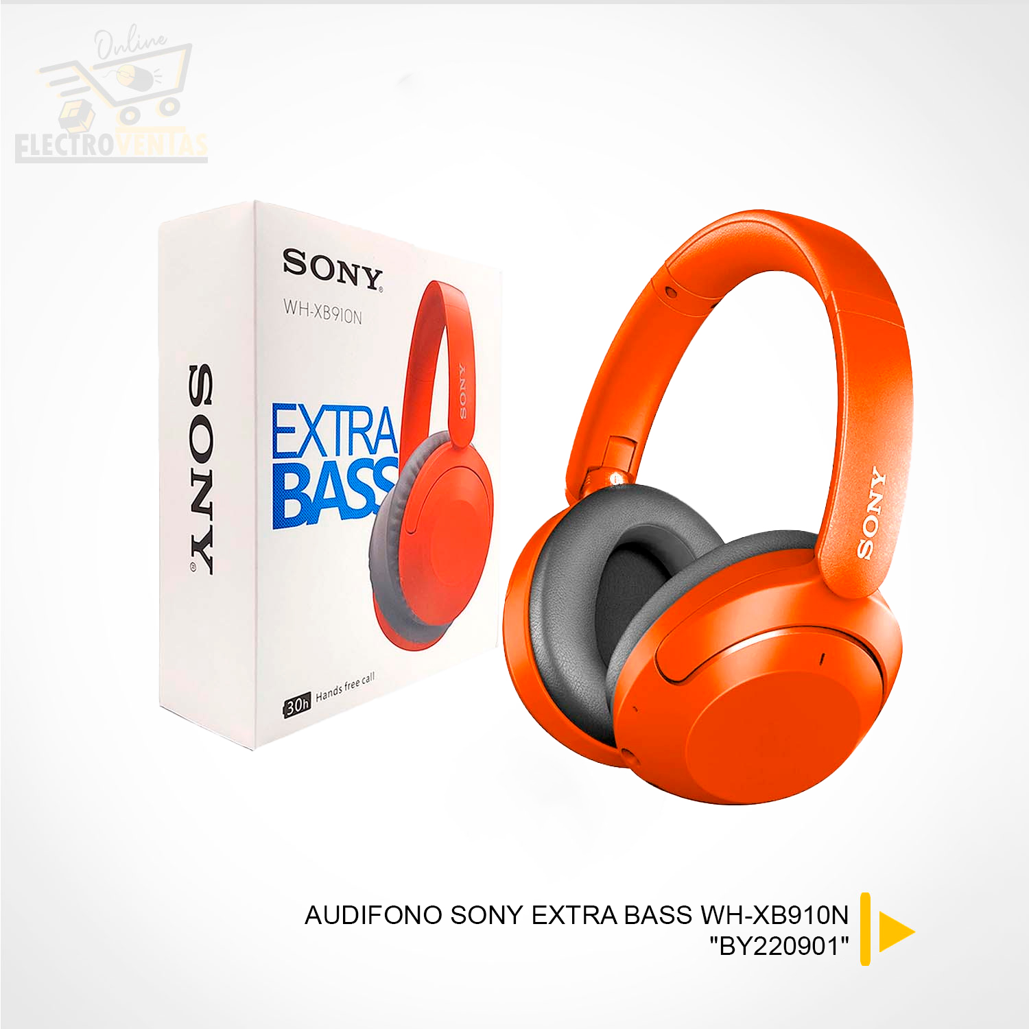 Sony WH-XB910N - Audífonos inalámbricos con Extra Bass y Noise Cancelling,  Negro : : Electrónicos