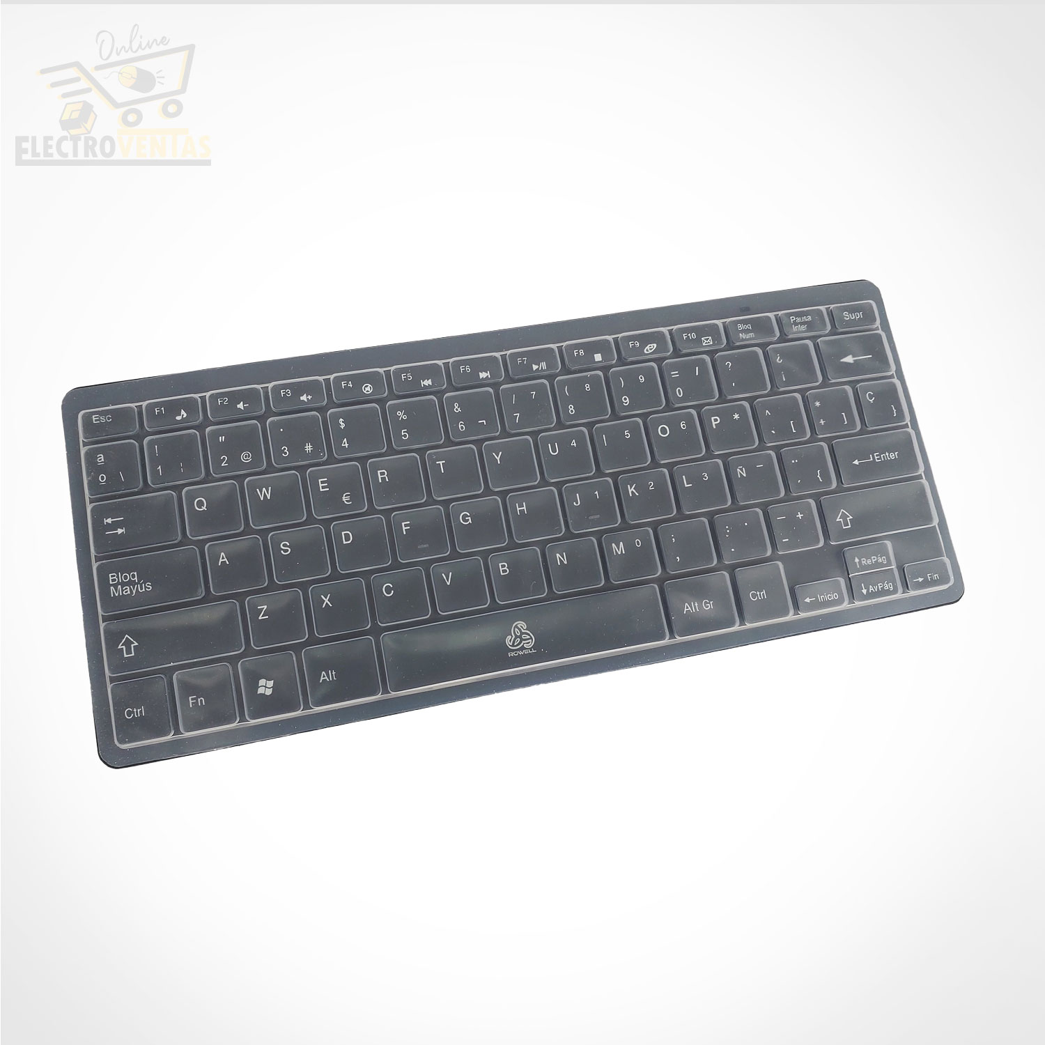 (OFERTA) "TJ1106" TECLADO COMBO C/PROTECTOR ROWELL RW-K03 - Imagen 5