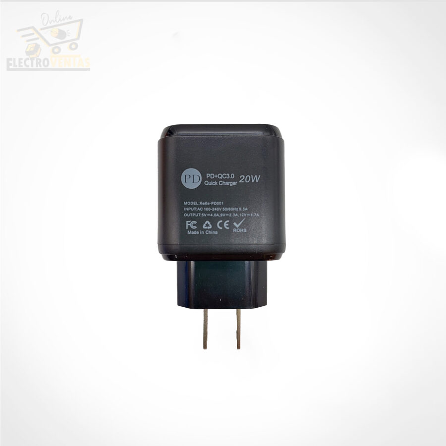 "CL221102" CARGADOR DE 20W (SIN CABLE) PD20W - Imagen 5
