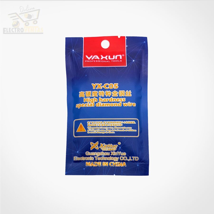 (OFERTA) "XY221105" CUERDA SEPARADOR DE PANTALLA 0.08MM YX-C05 AZUL - Imagen 2