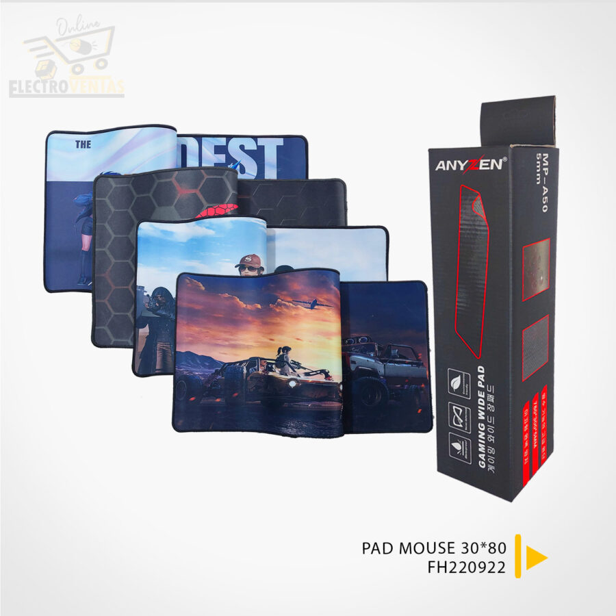 "FH220922" PAD MOUSE 30*80 (OFERTA)