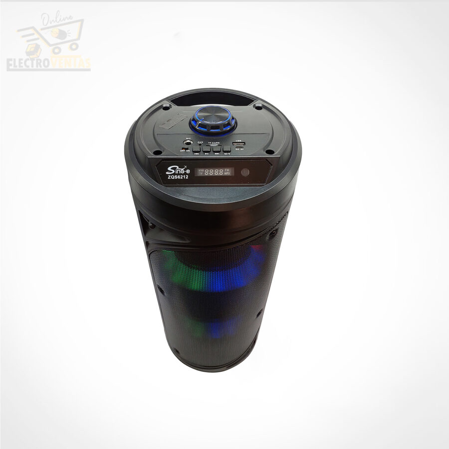 (OFERTA) "AY221101" PARLANTE BLUETOOTH CON MICROFONO SING-E ZQS6212 - Imagen 3