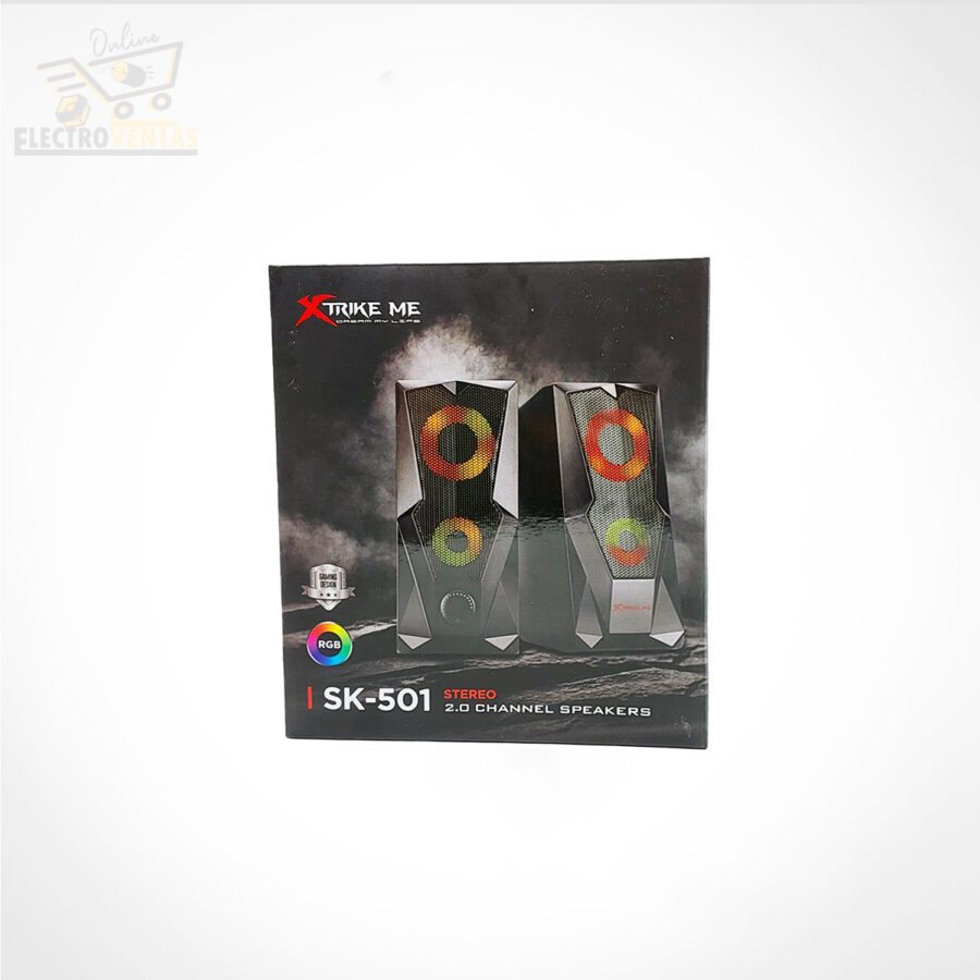 (OFERTA) "YK221240" PARLANTE PARA PC XTRIKE ME SK-501 - Imagen 6