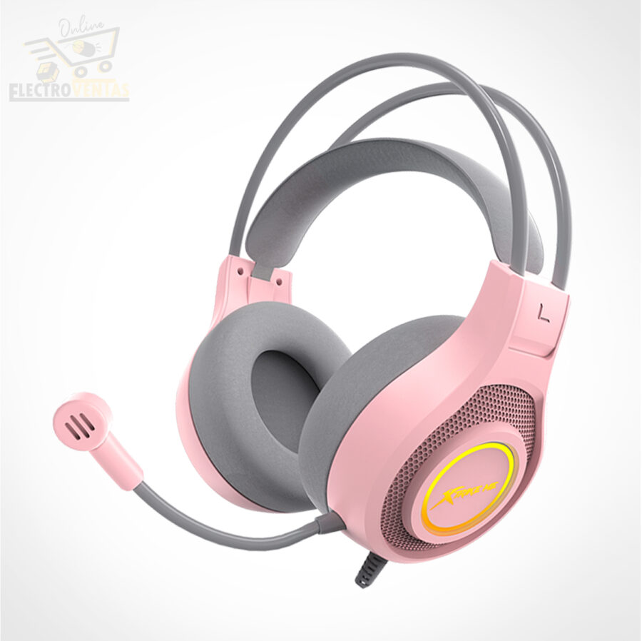 (OFERTA) "YK221231" AUDIFONO GAMER XTRIKE ME GH-515P ROSADO - Imagen 2