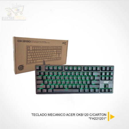 "FH221201" TECLADO MECANICO ACER OKB120 C/CARTON
