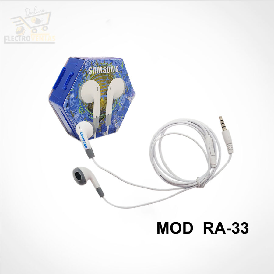 "KM221204" AUDIFONO C/CABLE SAMSUNG HEXAGONO RA - Imagen 2