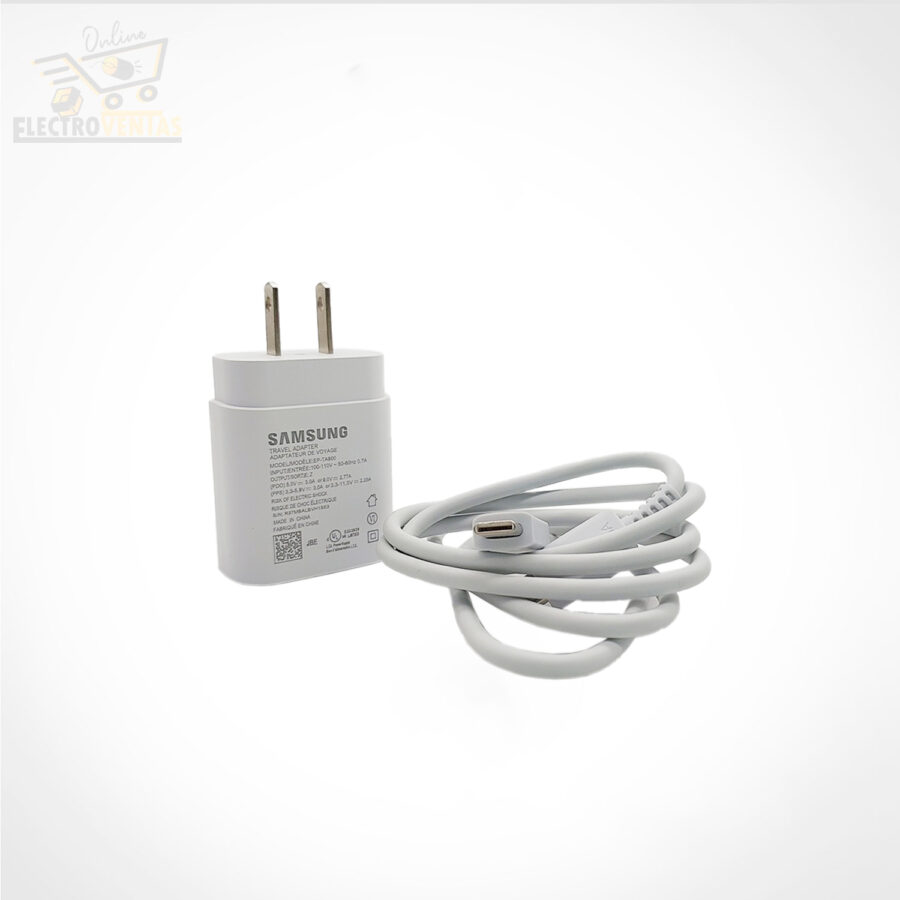 "MO221107" CARGADOR SAMSUNG TIPO C A TIPO C DE 25W - Imagen 2