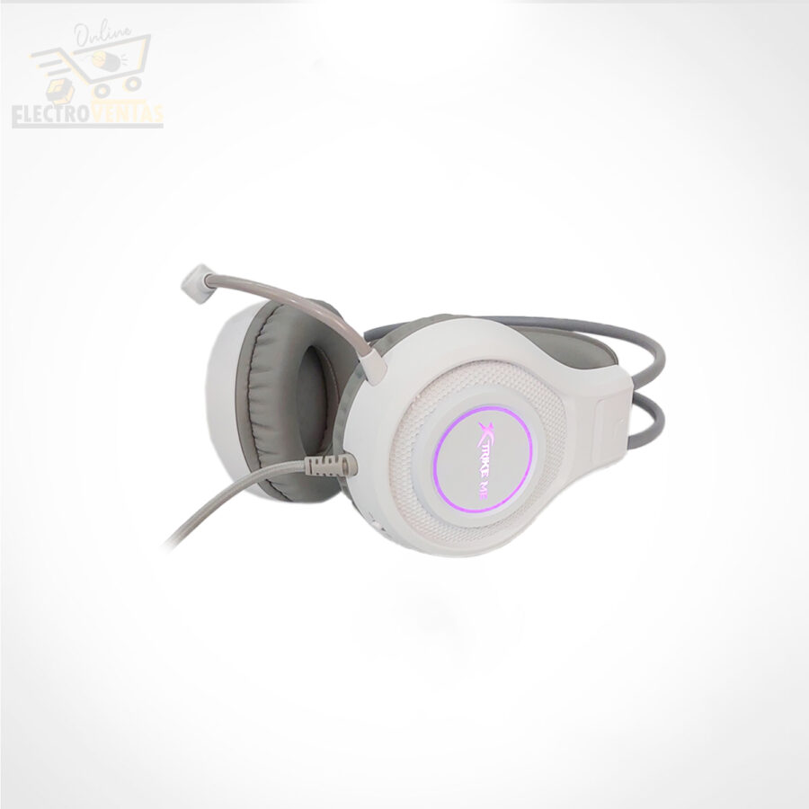 (OFERTA) "YK221230" AUDIFONO GAMER XTRIKE ME GH-515W BLANCO - Imagen 2