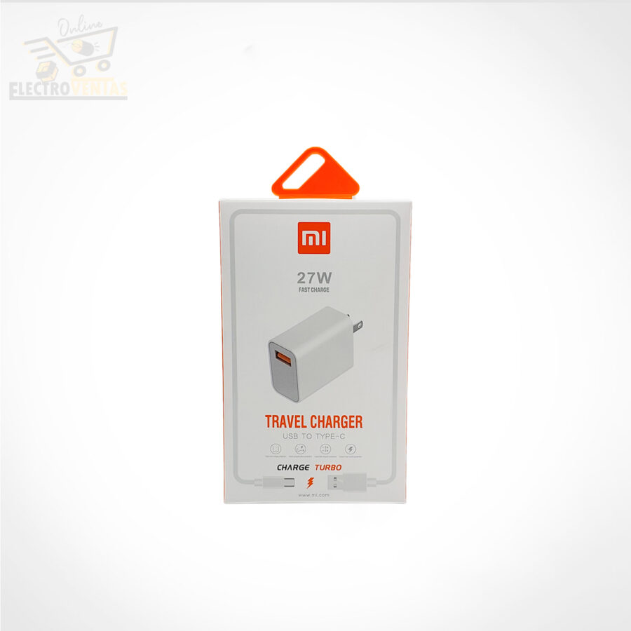 "SU221114" CARGADOR XIAOMI TIPO C DE 27W TURBO - Imagen 4