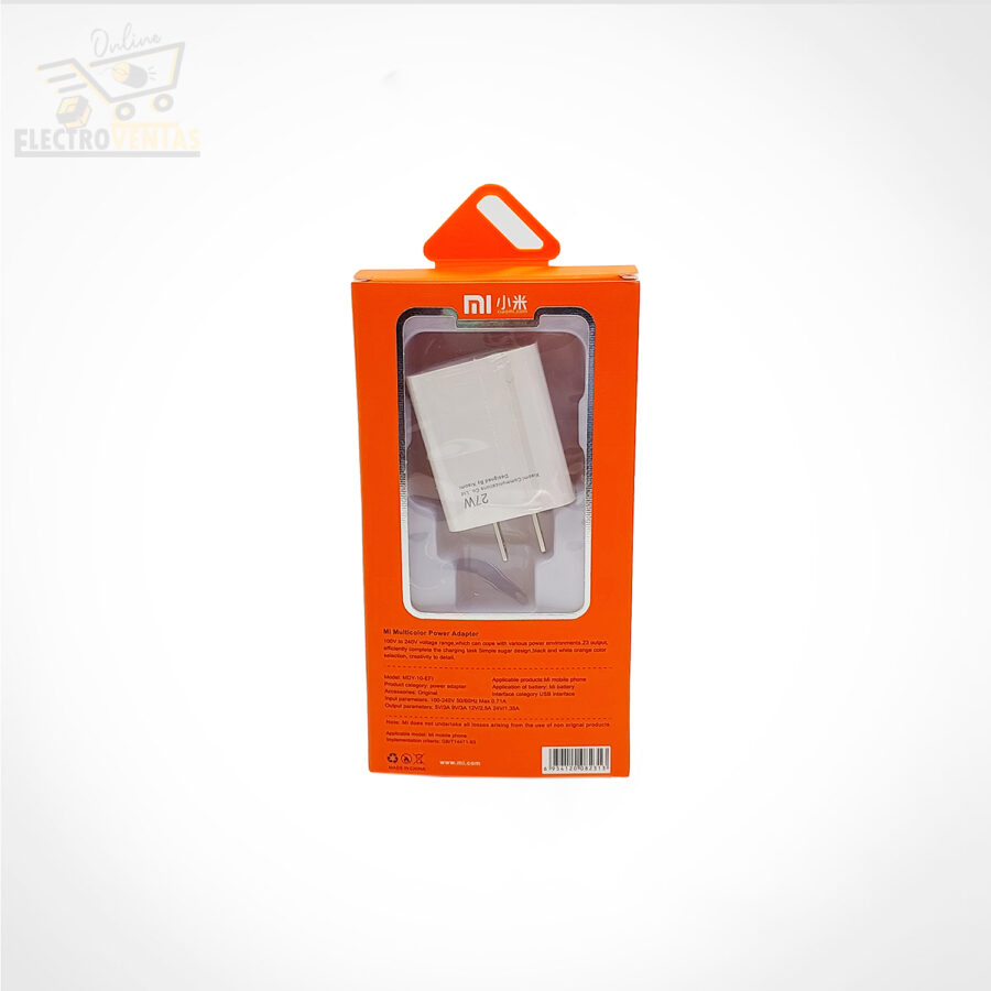 "SU221111" CARGADOR XIAOMI TIPO C DE 27W - Imagen 4