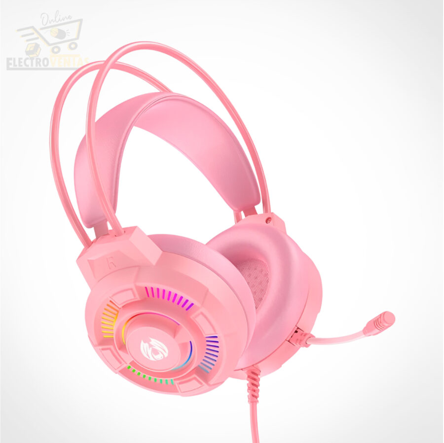 "YL221209" AUDIFONO GAMER BATXELLENT H81 PINK - Imagen 3