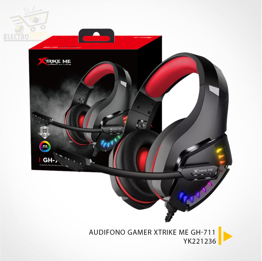 (OFERTA) "YK221236" AUDIFONO GAMER XTRIKE ME GH-711