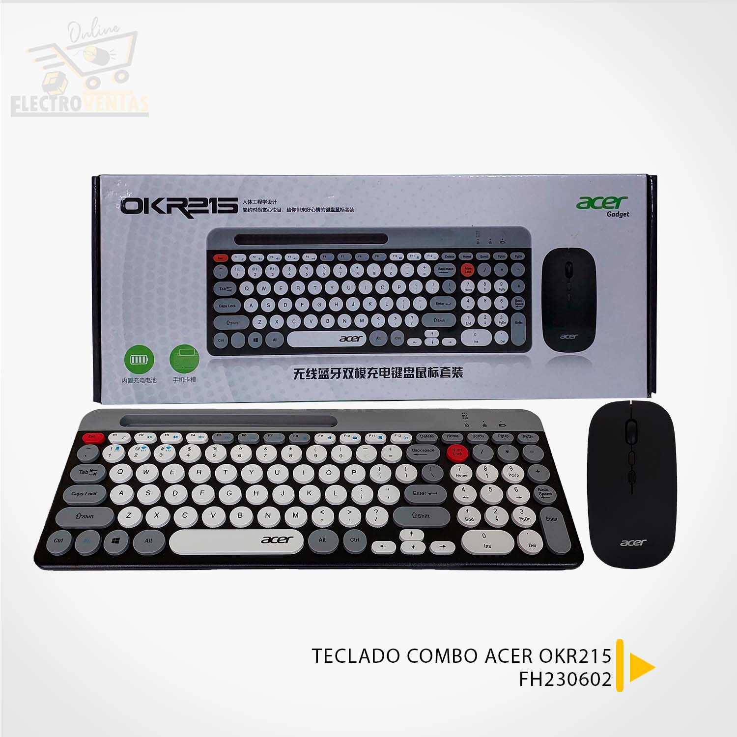 Teclado inalambrico acer cheap