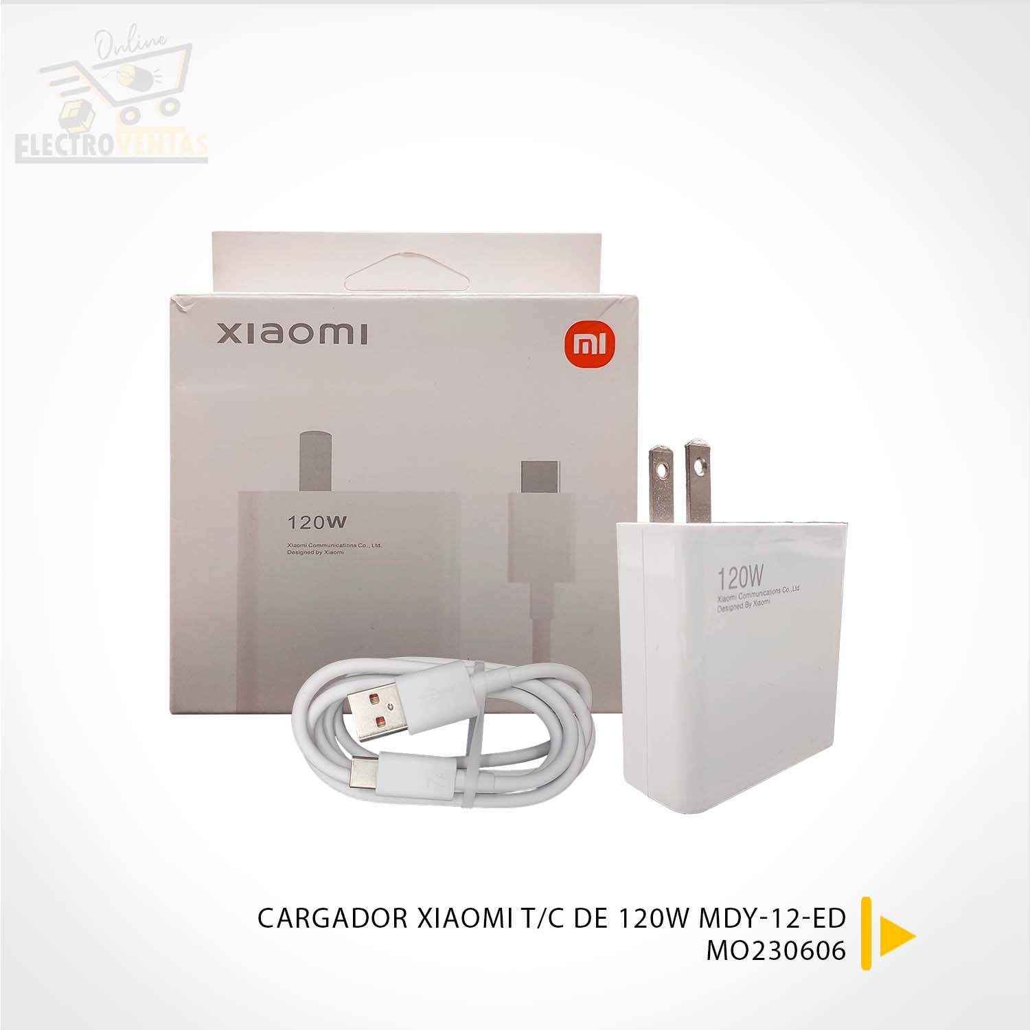 MO230606” CARGADOR XIAOMI T/C 120W MDY-12-ED – VENTAS POR MAYOR BOLIVIA