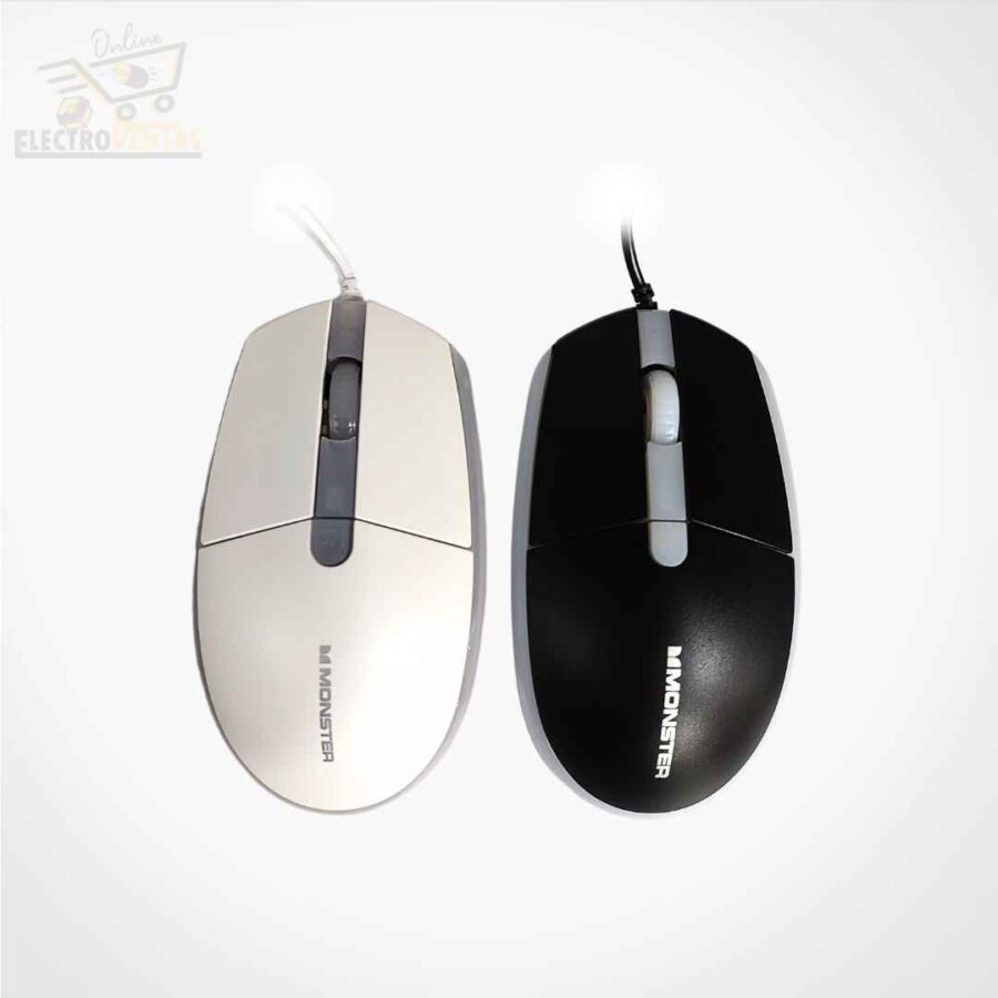 (OFERTA) "YK230609" MOUSE C/CABLE MONSTER KM1 PRO - Imagen 2