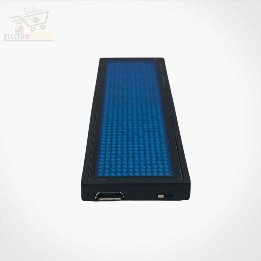"CH230602" MINI LETRERO LED RECARGABLE C/AZUL - Imagen 2